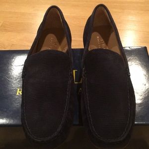 Ralph Lauren Driving Moc in navy.